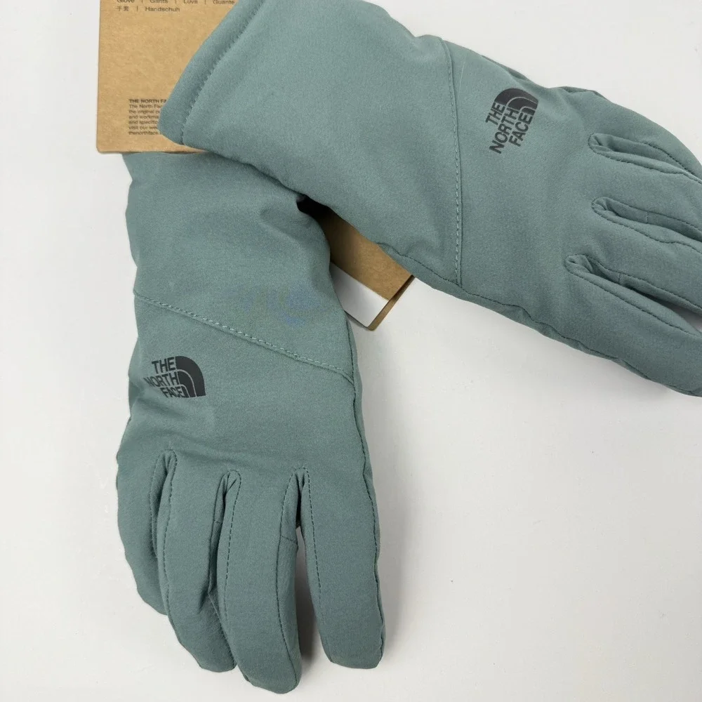 The North Face Gloves Womens Size Small Green Shelbe Raschel Etip Insulated Hike